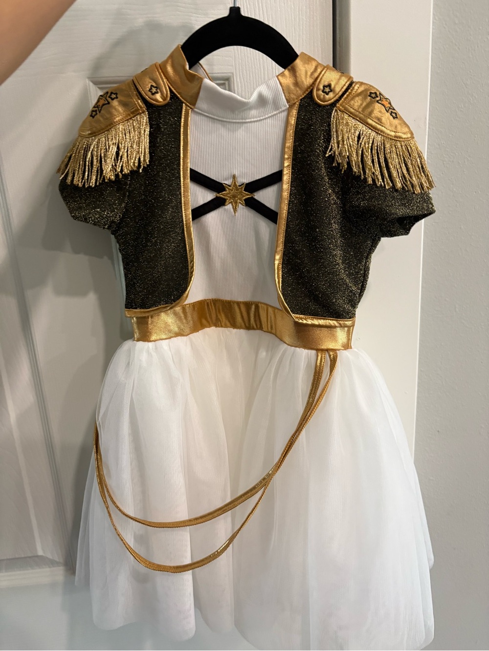 Taylor Joelle golden spotlight dress 4t